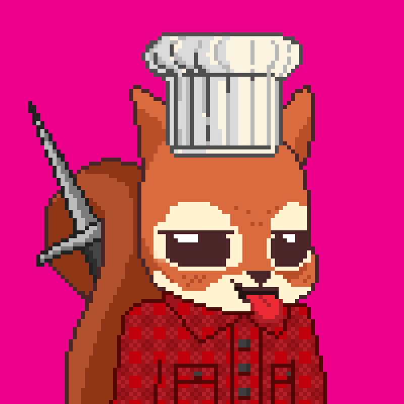 Pixel Squirrels #1017